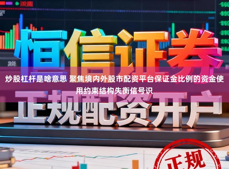 炒股杠杆是啥意思 聚焦境内外股市配资平台保证金比例的资金使用约束结构失衡信号识