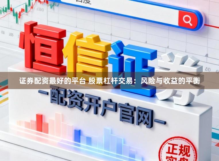 证券配资最好的平台 股票杠杆交易：风险与收益的平衡